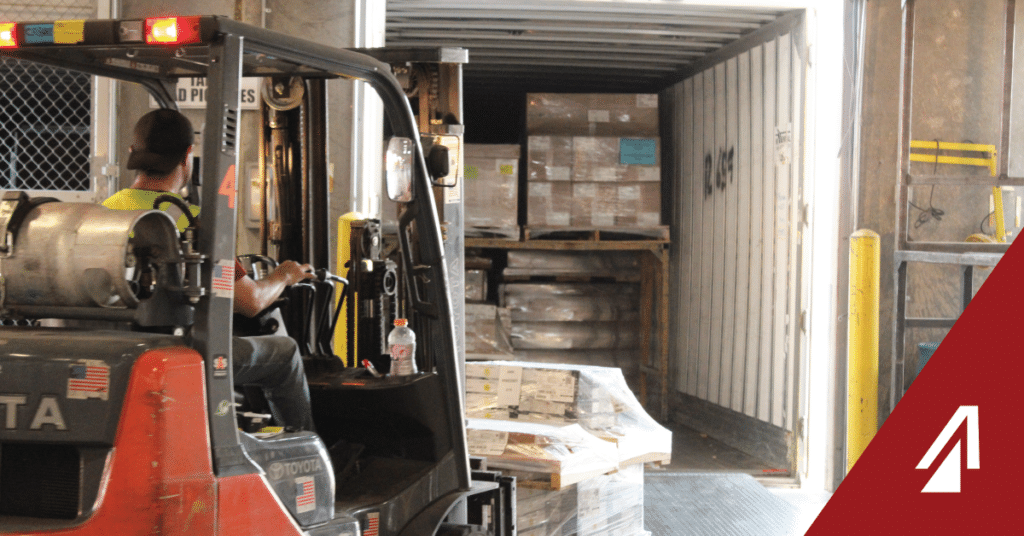 image of loading a truck