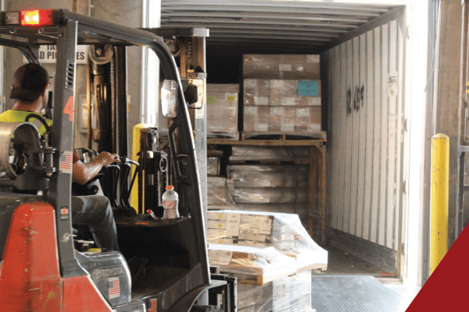 image of loading a truck