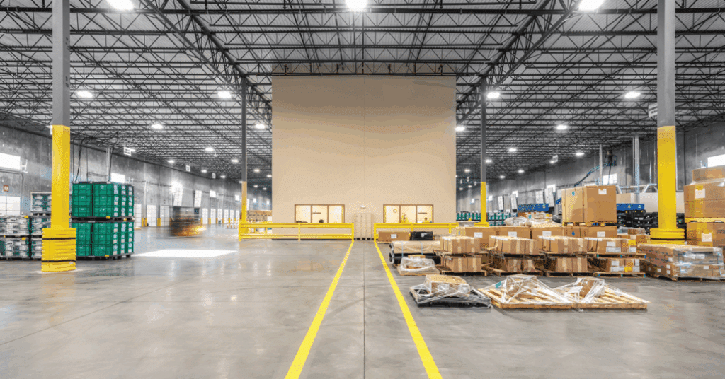 image of a crossdock facility