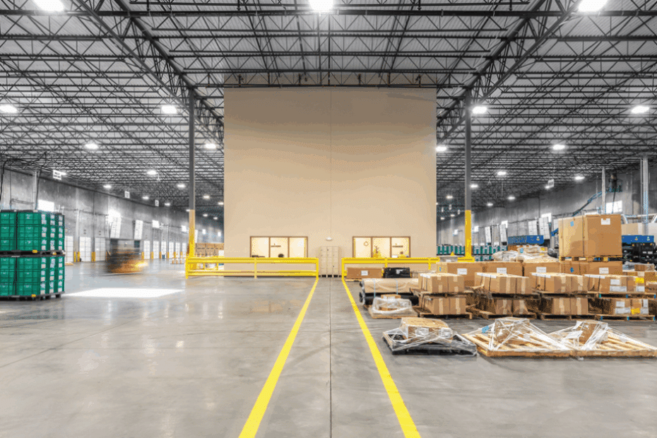 image of a crossdock facility